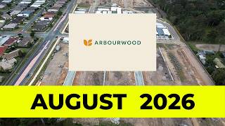 Arbourwood Estate Morayfield Construction Update – August 2026 – Drone 4K