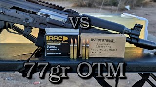 5.56 NATO (77gr OTM) Ballistics Gel Test