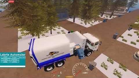 A Slow RMSI Autocar Labrie Automizer on Residential Recycling (PART 1).