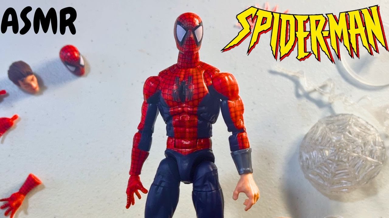 ASMR Marvel Legends Maximum Series Spider-Man | Relaxing Unboxing & Sounds