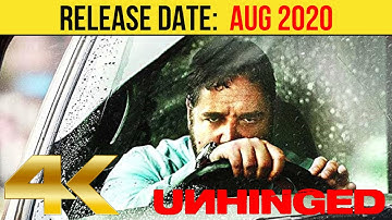 Unhinged Official Trailer (4K ULTRA HD) AUG 2020 | Russell Crowe, Action Movie