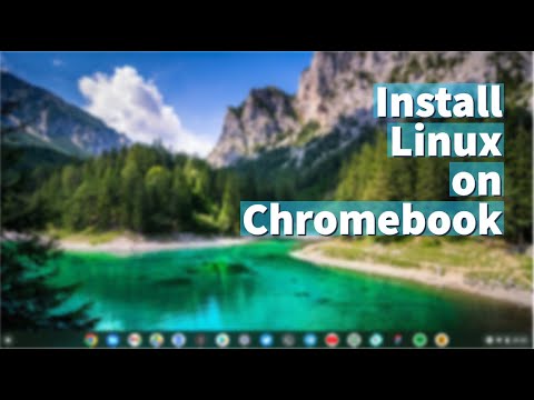 How to install and use linux on chromebook