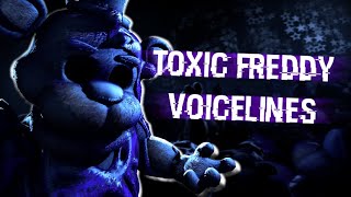Toxic Freddy Voice Lines Animated