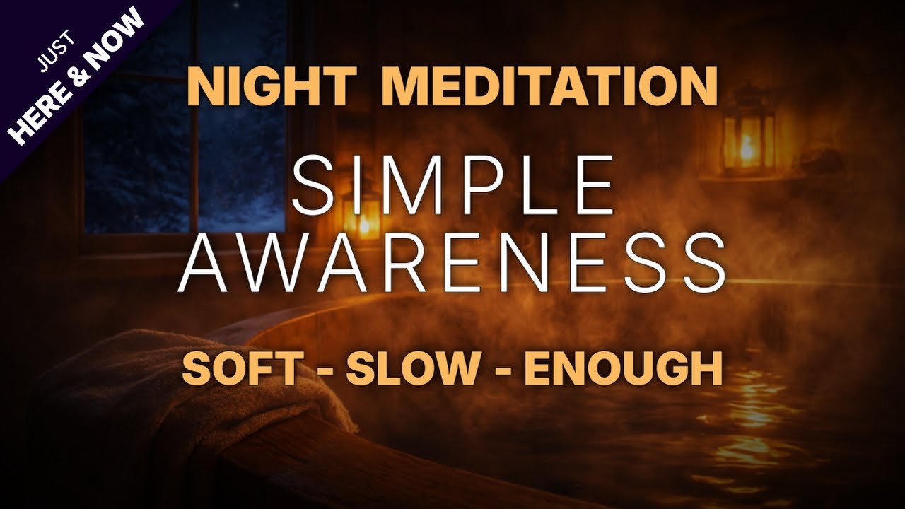 Guided Sleep Meditation for Soft Relaxation in a Steamy Bath | Voice Only