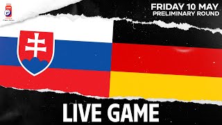 LIVE | Slovakia vs. Germany | 2024 #IIHFWorlds
