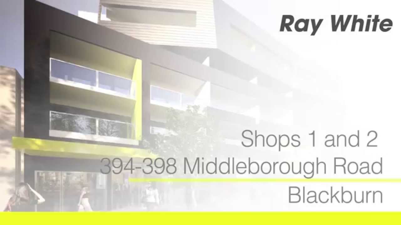 Shops 1 and 2 394-398 Middleborough Road, Blackburn. Agent: Paul Waterhouse 0417 660 153