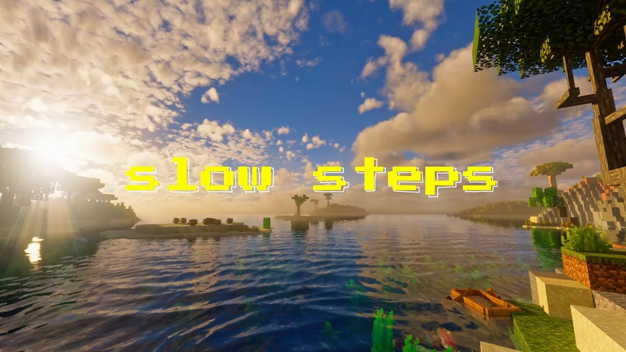 slow steps 🌸 gentle start ahead... [minecraft soft and cozy morning music]
