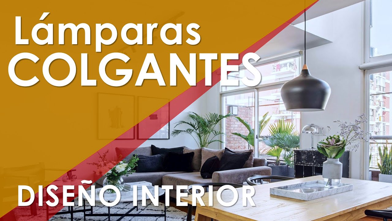 Cómo decorar con lámparas colgantes tus espacios