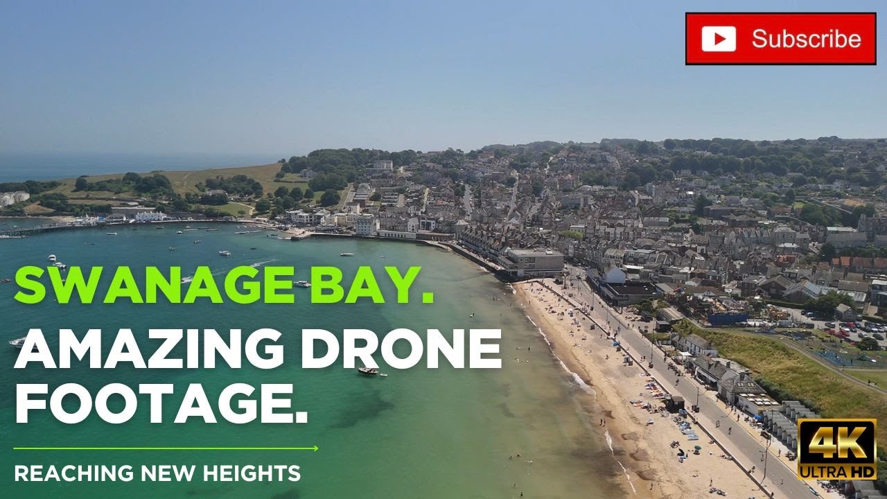 Swanage Bay from Above | Incredible Dorset Drone Footage 4K