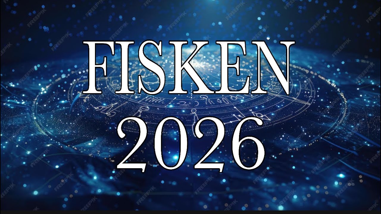 FISKEN ÅRSLÄGGNING 2026. Ett år med många avslut och en helomvändning  hur du presenterar dig själv!