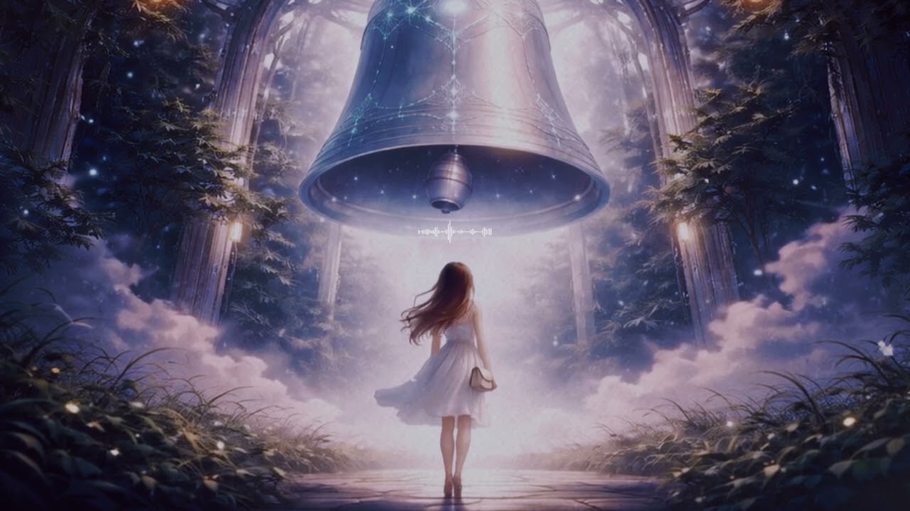Sacred Bell at Dusk  | Calm Lofi • Future Ambient Meditation