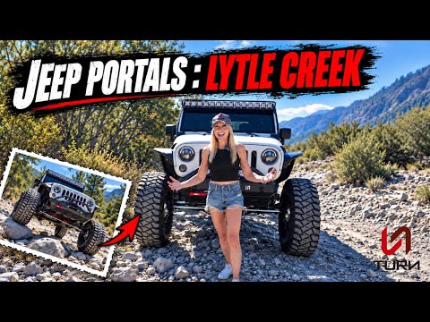 First Offroad Test at Lytle Creek | 40s + Jeep JK Portals Take on Cold Water Canyon