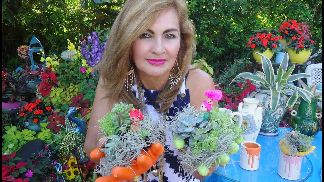 Manos de Yeso con Suculentas | Jardinoterapia | Tutorial |  Marzo 2017