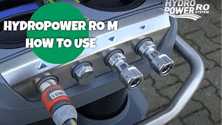 UNGER HydroPower RO M - How to use