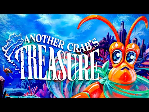 Видео: Первый взгляд на Крабий Дарк Соулс! - Another Crab's Treasure