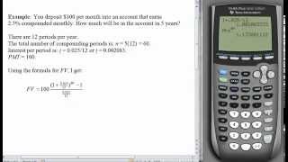 FV PV on Calculator