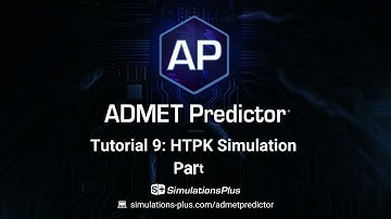 ADMET Predictor Tutorial 9: HTPK Simulation Part 1