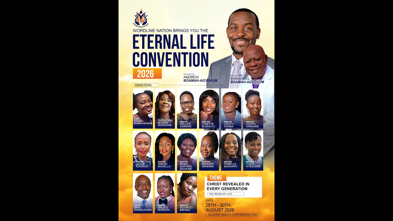 THE ETERNAL LIFE CONVENTION 2026- Christ Revealed in Every Genration: The Reign of Life.