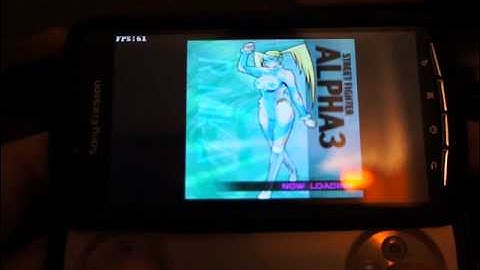 Xperia Play Android PSX emulator Street Fighter 3 Alpha