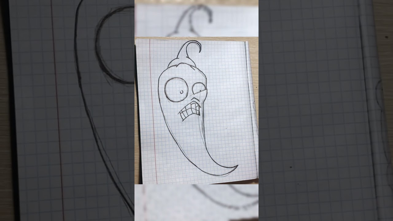 Relaxing Drawings of Plants vs. Zombies (Pencil Drawing) 