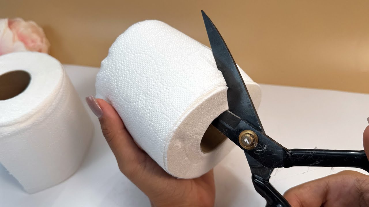 WOW! 😍 Look how Beautiful it turned out using toilet Paper and Cardboard! DIY