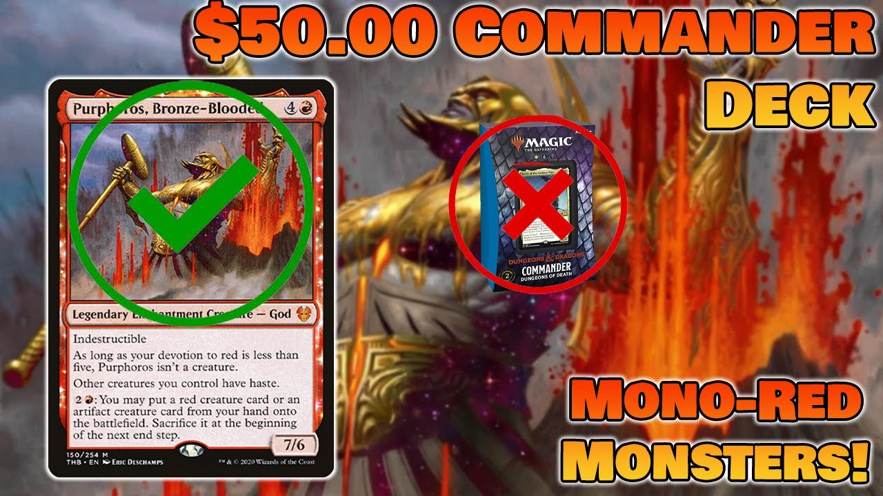 Purphoros The Powerhouse l 50.00 Budget Deck l Magic The Gathering