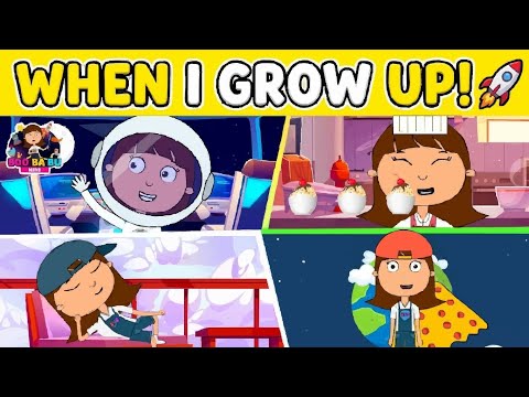 When I Grow Up Song! 🚀 (Remastered) | Kids Dance Song & Brain Break.