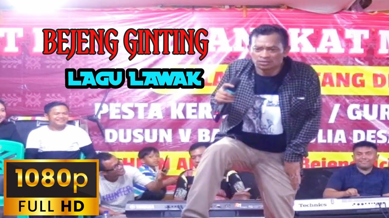 Bejeng Ginting || Kerja Tahun Dusun V Bangun Mulia || Lagu Lawak Karo