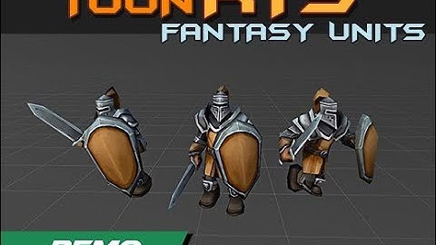 Toon RTS Units - Demo - Unity Character Download