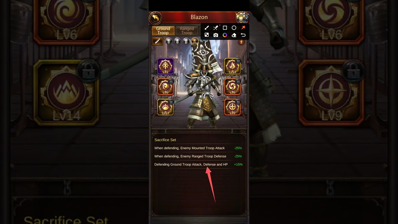 Evony blazons how to use and upgrade