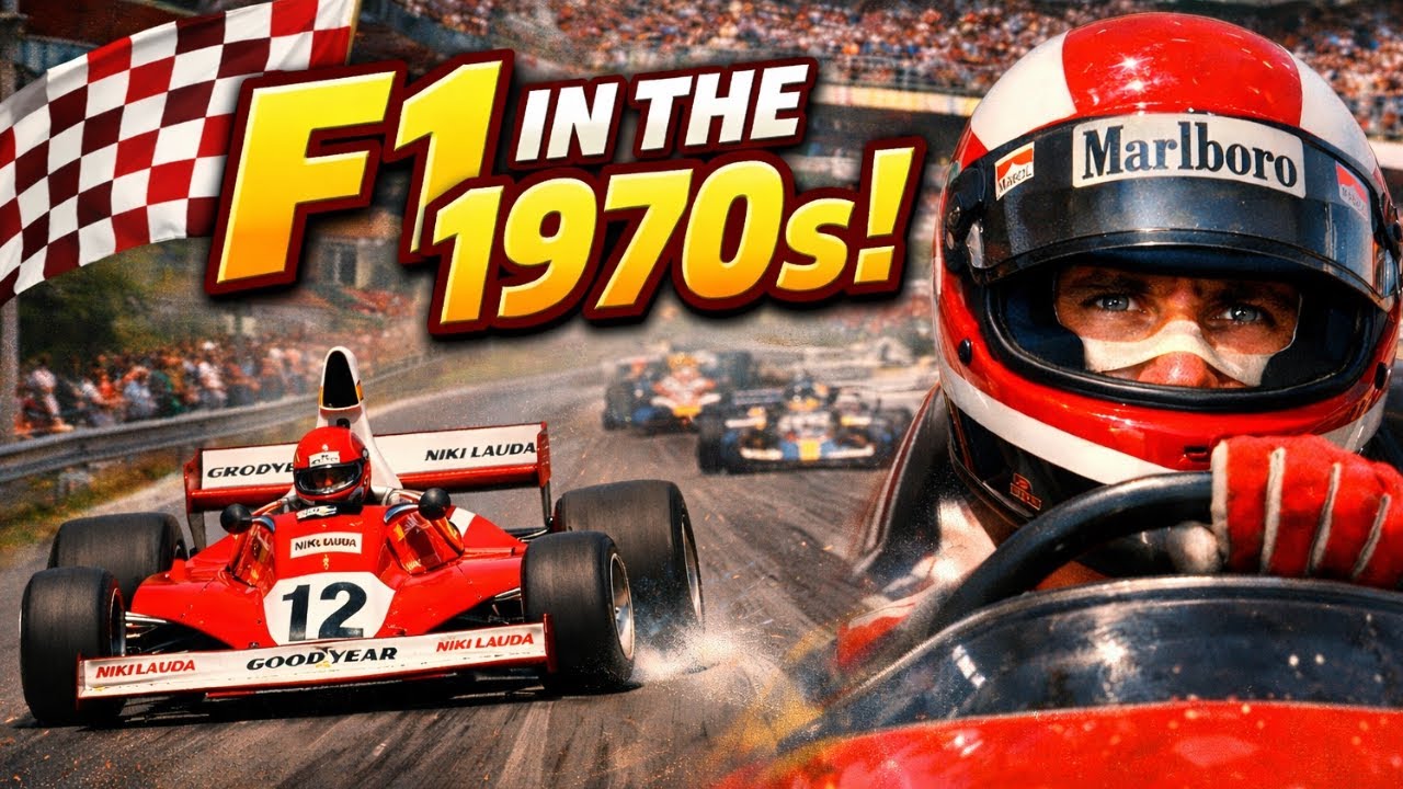 Formula 1 in the 1970s – Insane Races, Legendary Drivers & Epic Crashes
