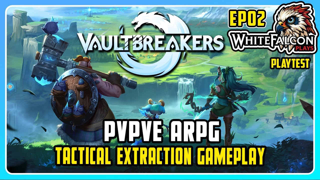 Vaultbreakers | EP02 | PlayTest | Gameplay  - A Great Top down Extraction Game! / MOBA PvEvP