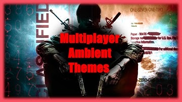 Call Of Duty: Black Ops 1  — Multiplayer Ambiance Music (FULL)