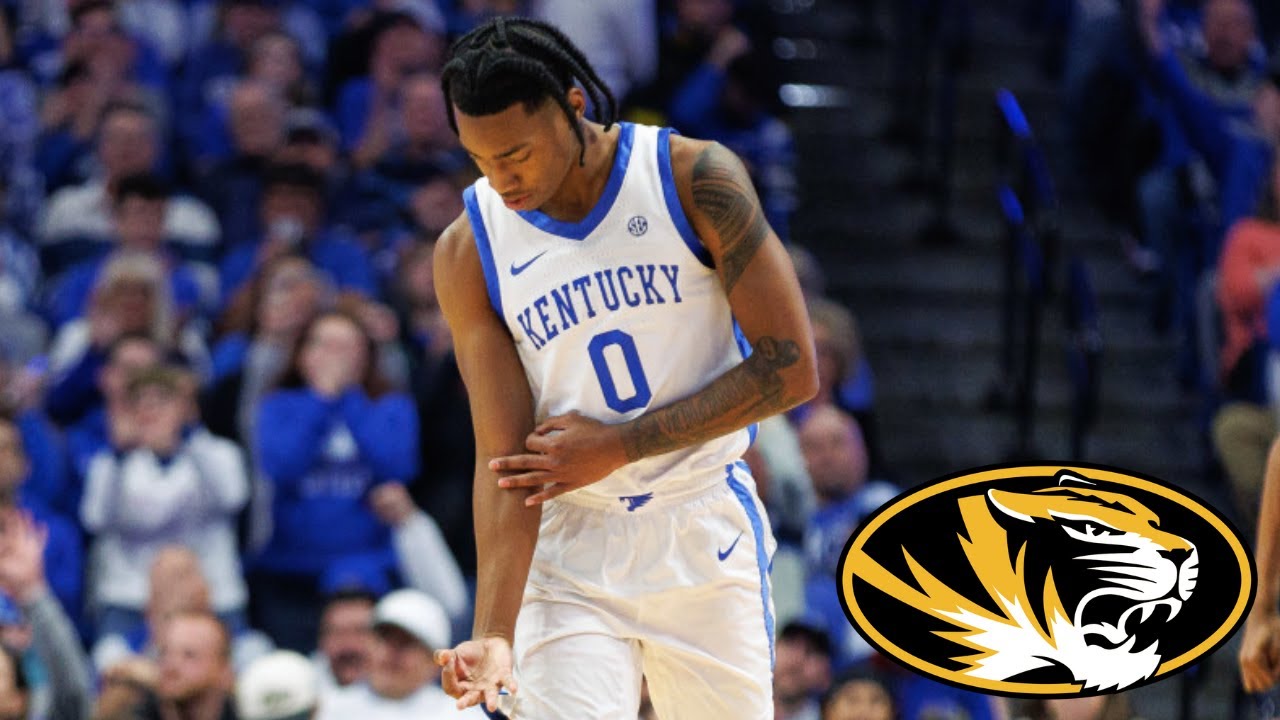 Rob Dillingham Highlights vs Missouri (1/9/2024) YouTube