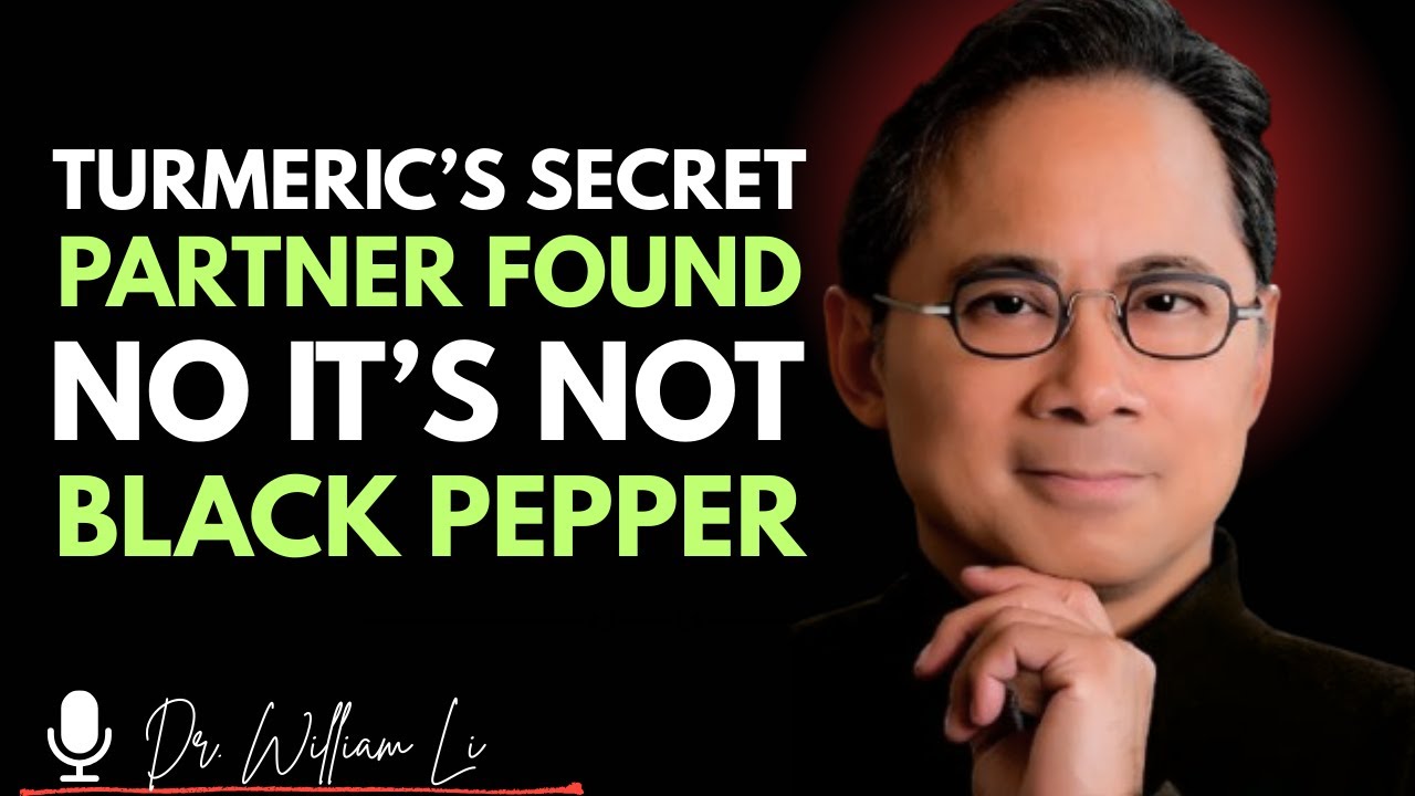 Add THIS To Turmeric To Kill Inflammation (Not Black Pepper) | Boost Turmeric Power | Dr William Li