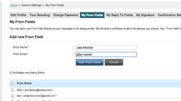 How to Add a From and Reply Email Address in INinbox