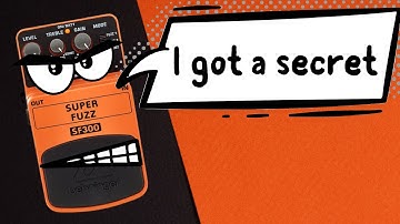 Explore 4 different modes of Behringer SF300 Super Fuzz.