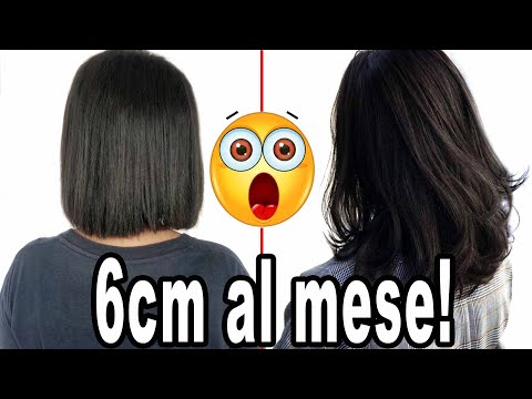 Crescita CAPELLI 6 CM AL MESE - FUNZIONA!