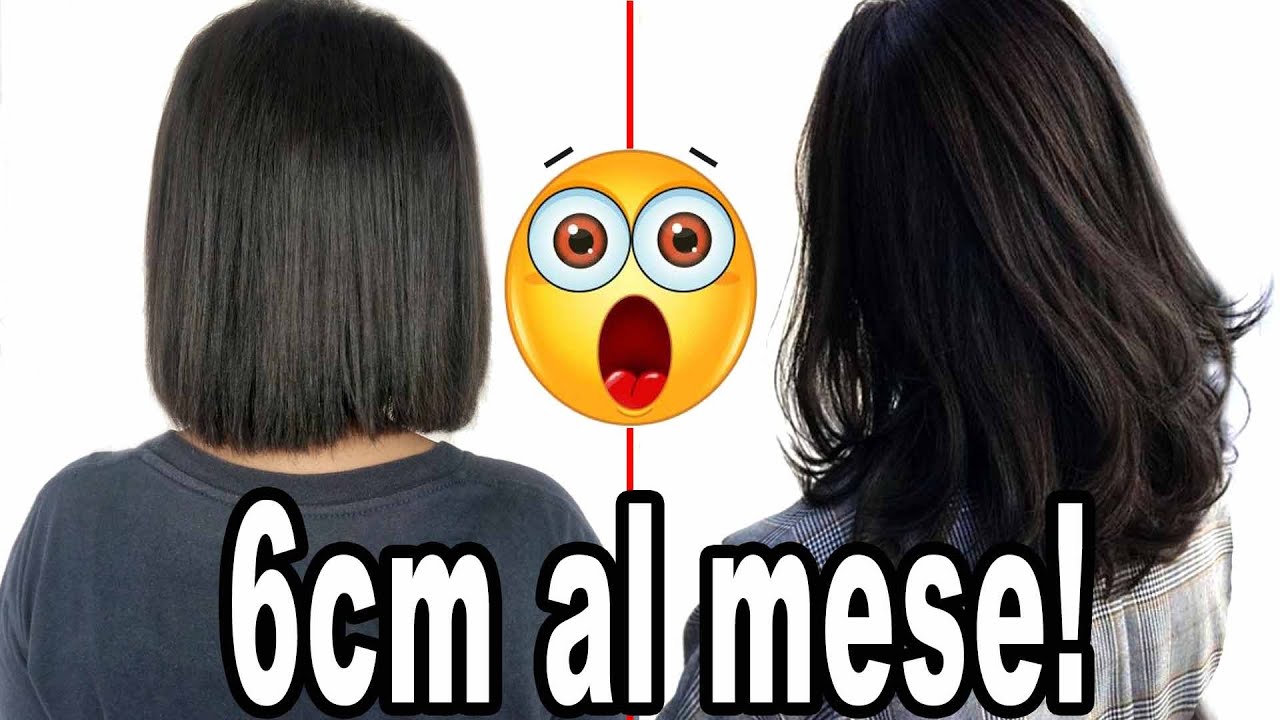Crescita CAPELLI 6 CM AL MESE FUNZIONA! YouTube