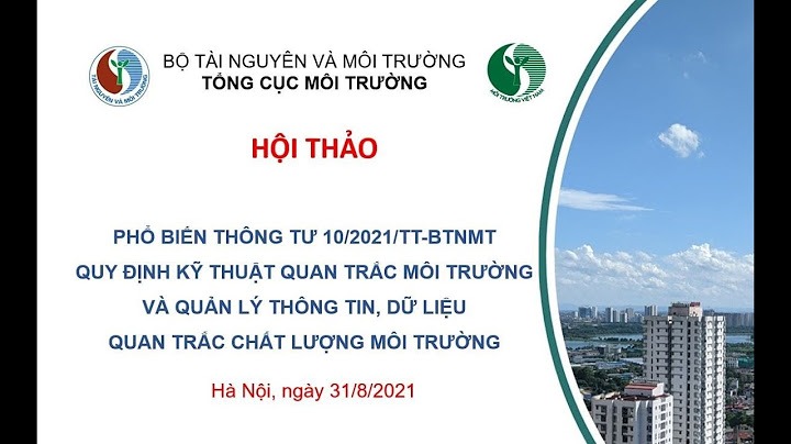 Thông tư 40 btnmt từ lỗ lấy mẫu bao nhiêu