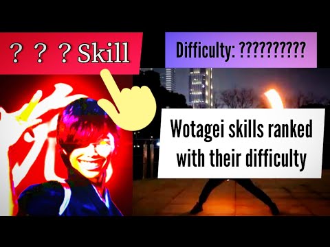 難易度でランク付けされたヲタ芸サビ技😳Wotagei skills ranked with difficulty😳