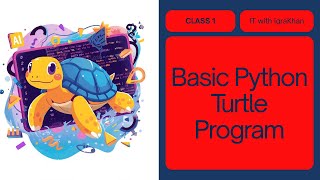 Python Turtle Graphics Tutorial | Basic Turtle Setup Program #pythonturtlegraphics #pythonturtle