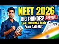 NEET UG 2026 BIG Updates 🔥 Exam Date, 1.24 Lakh MBBS Seats, New Tie-Break Rule & Aadhaar eKYC