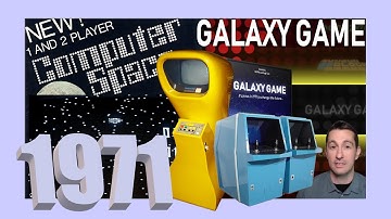1971: The Video Game Arcade is Born! Galaxy Game and Computer Space! #retro #vintagegames #arcade