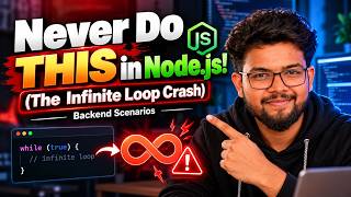 Details 13. Never Do THIS in Node.js! (The Infinite Loop Crash) | Backend Scenarios News