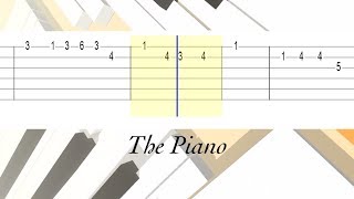 Dancing Line The Piano But It's An Easy Guitar Tabs Tutorial