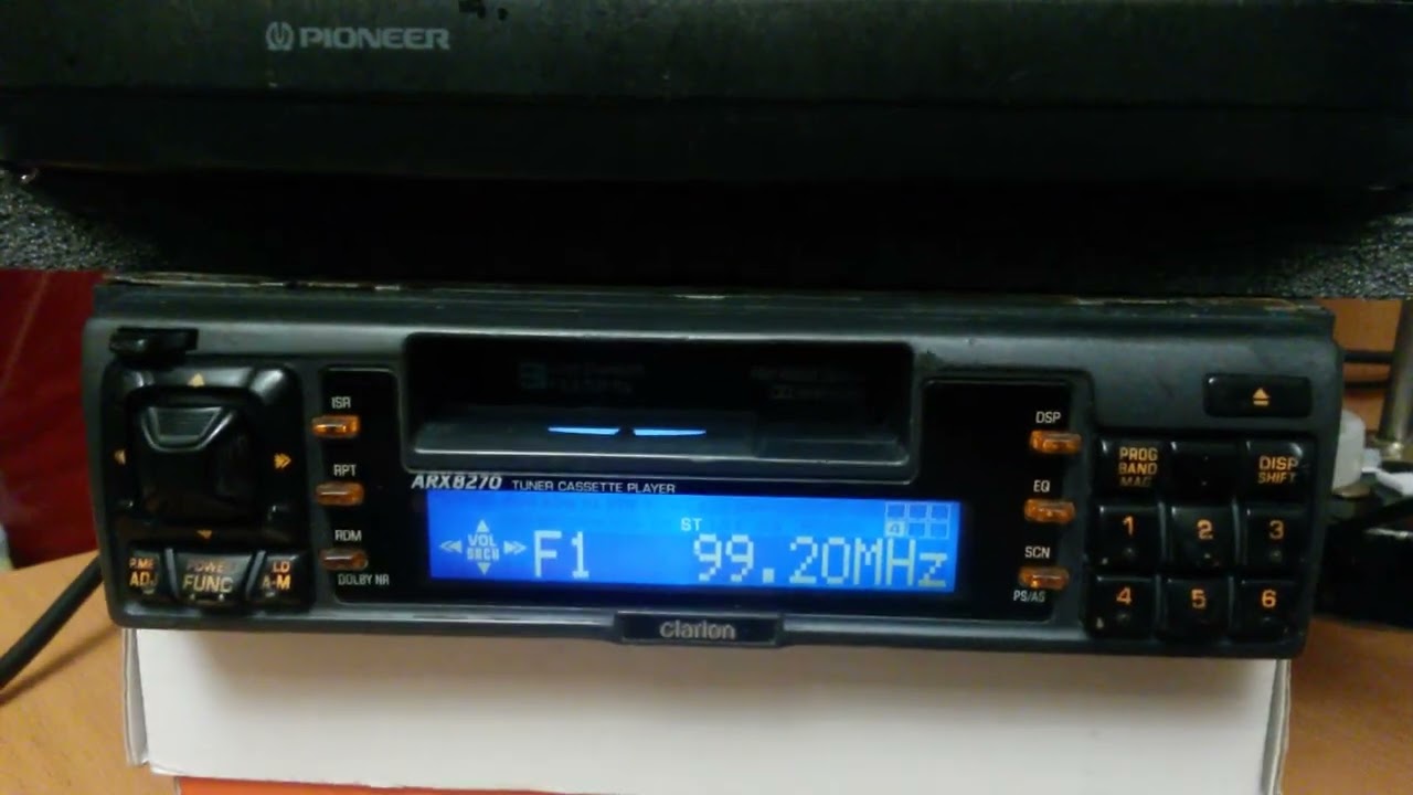 Clarion arx8270 operation of the standard aux without connection