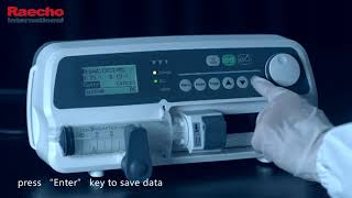 【Raecho】LCD Electric Portable Syringe Pump