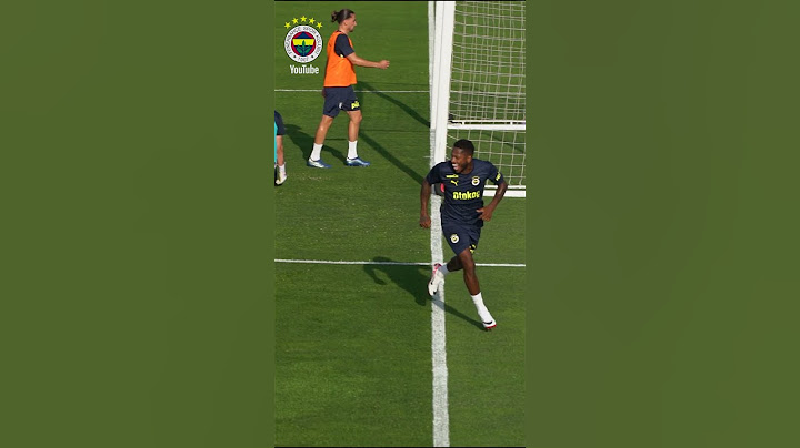 Fred ile yeni sezonun ilk günü ilk antrenmanı 😍