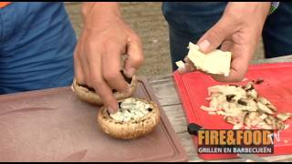 Firefood Tv Gevulde Champignon Van De Barbecue